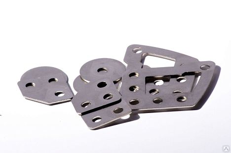 Пластина крепежная мебельная LW6 (250х20) (50 шт/кор)-1,8 мм