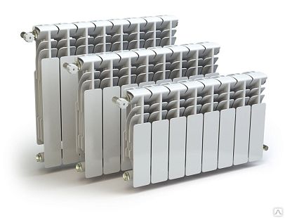Радиатор алюминиевый THERMA Q1 500/80 14 секций 1750 Вт(1223462)